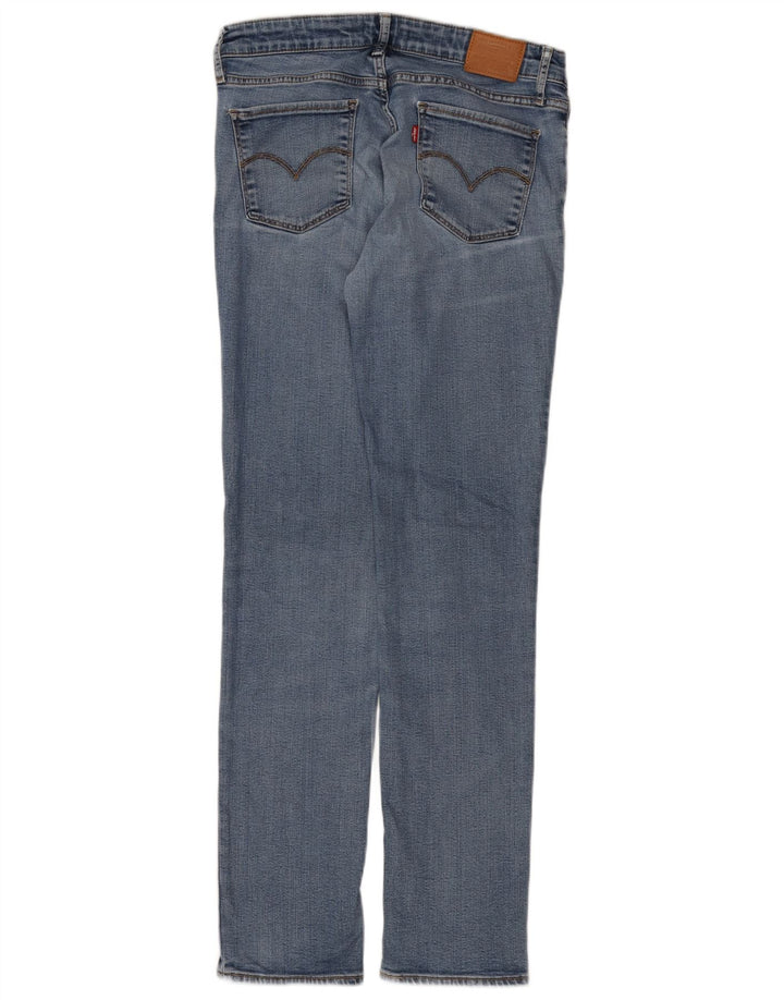 Levi's Damen 712 Slim Jeans W30 L32 Blaues Lyocell