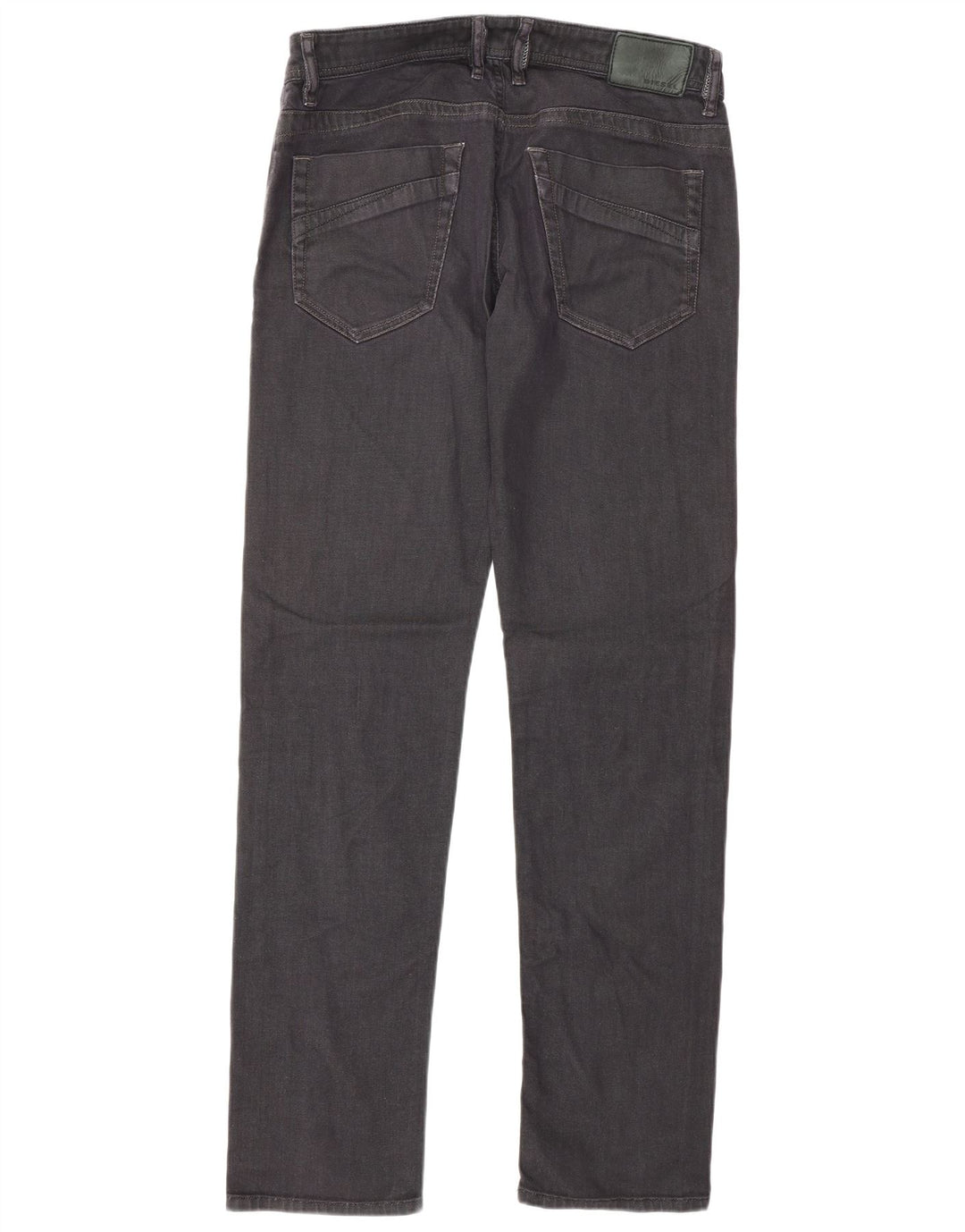 Diesel Mens Bhetto Stretch Straight Jeans W33 L34 Black Cotton