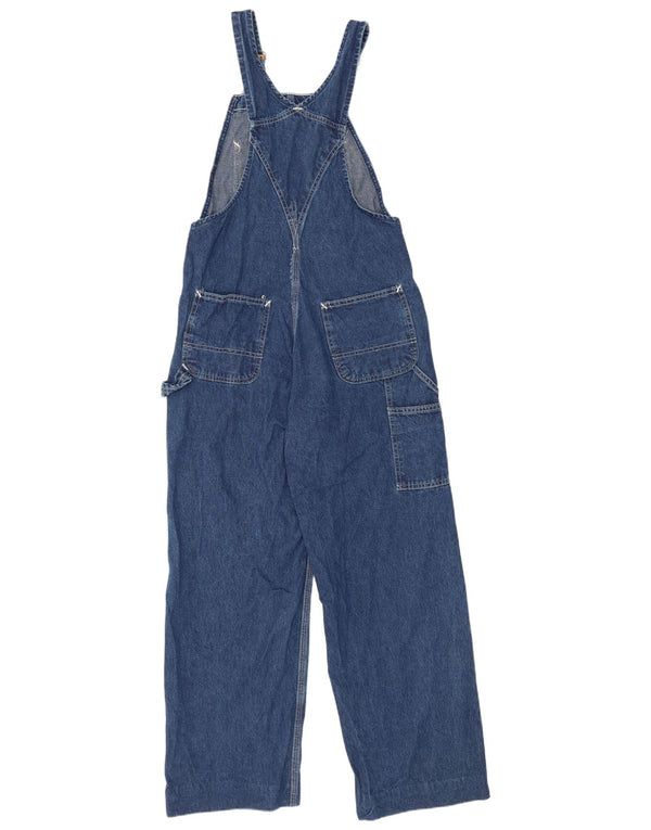 Carhartt Damen-Latzhose, gerade Jeans, W30, L27, Blau, Baumwolle