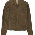 Datch Mens Utility Jacket UK 38 Medium Khaki Cotton