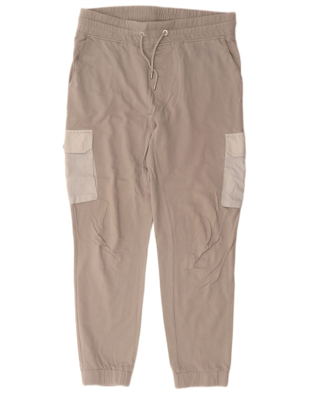 Hugo Boss Mens Joggers Cargo Trousers Medium  Grey Colourblock