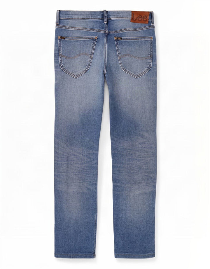 Lee Mens Daren Slim Jeans W31 L29 Blå Bomuld