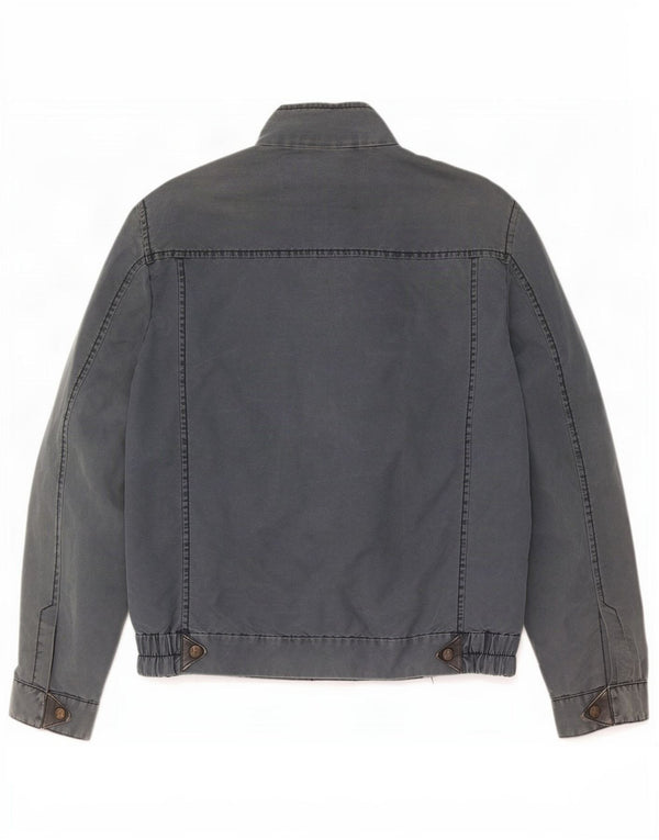 Hogan Herre Utility Jacket UK 38 Medium Navy Blue