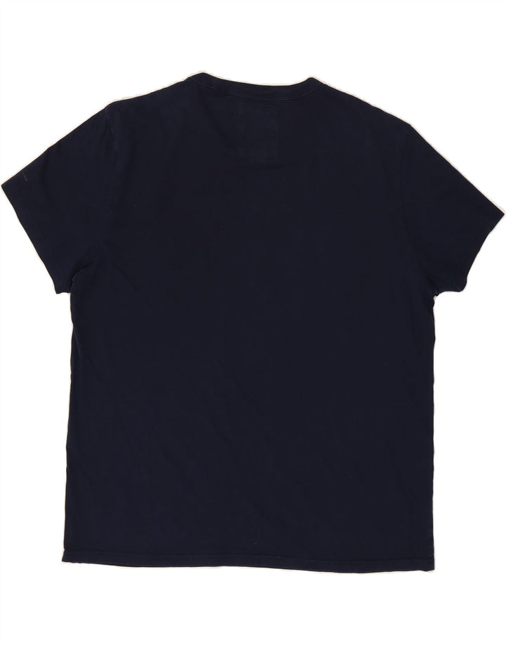 G-STAR Mens Graphic T-Shirt Top XL Navy Blue Vintage G-Star and Second-Hand G-Star from Messina Hembry 