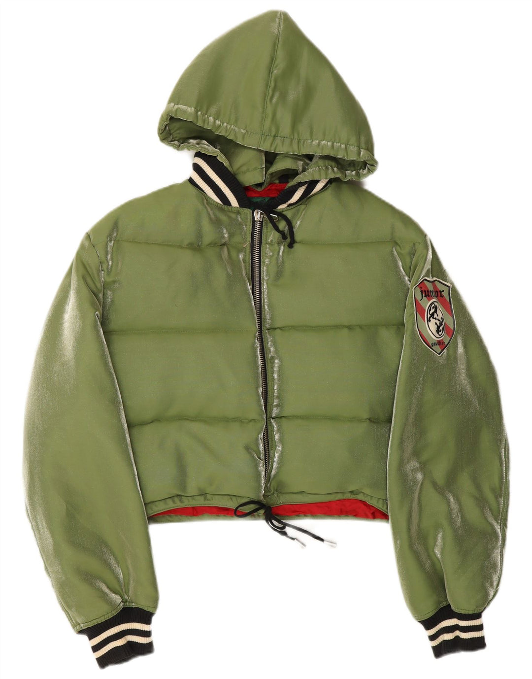Junior Gaultier Femme Junior IT 42 Polyester Vert Moyen