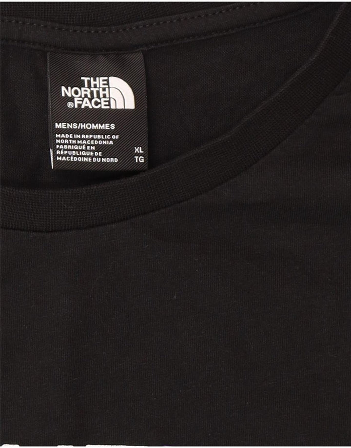 The North Face Mens Graphic T-Shirt Top XL Black