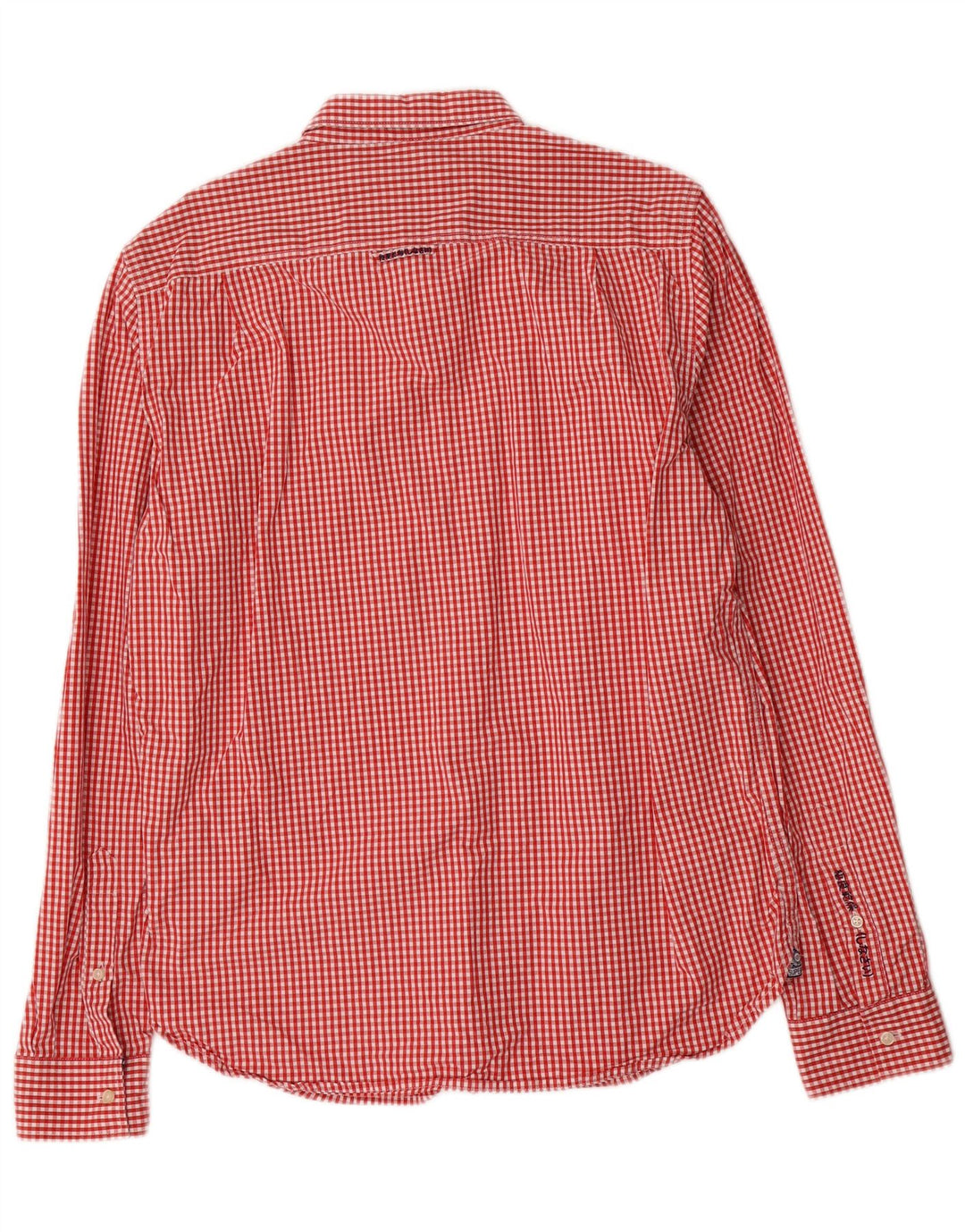 Superdry muška košulja XL Red Gingham pamuk