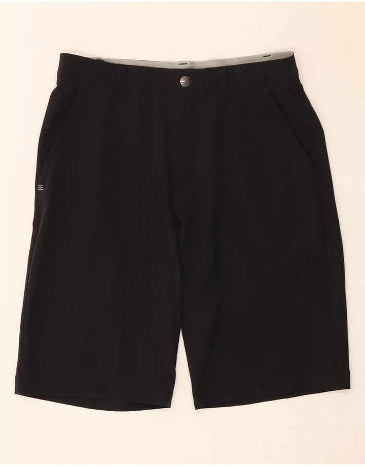 Adidas Herren Chino Shorts W28 Small Schwarz Polyester