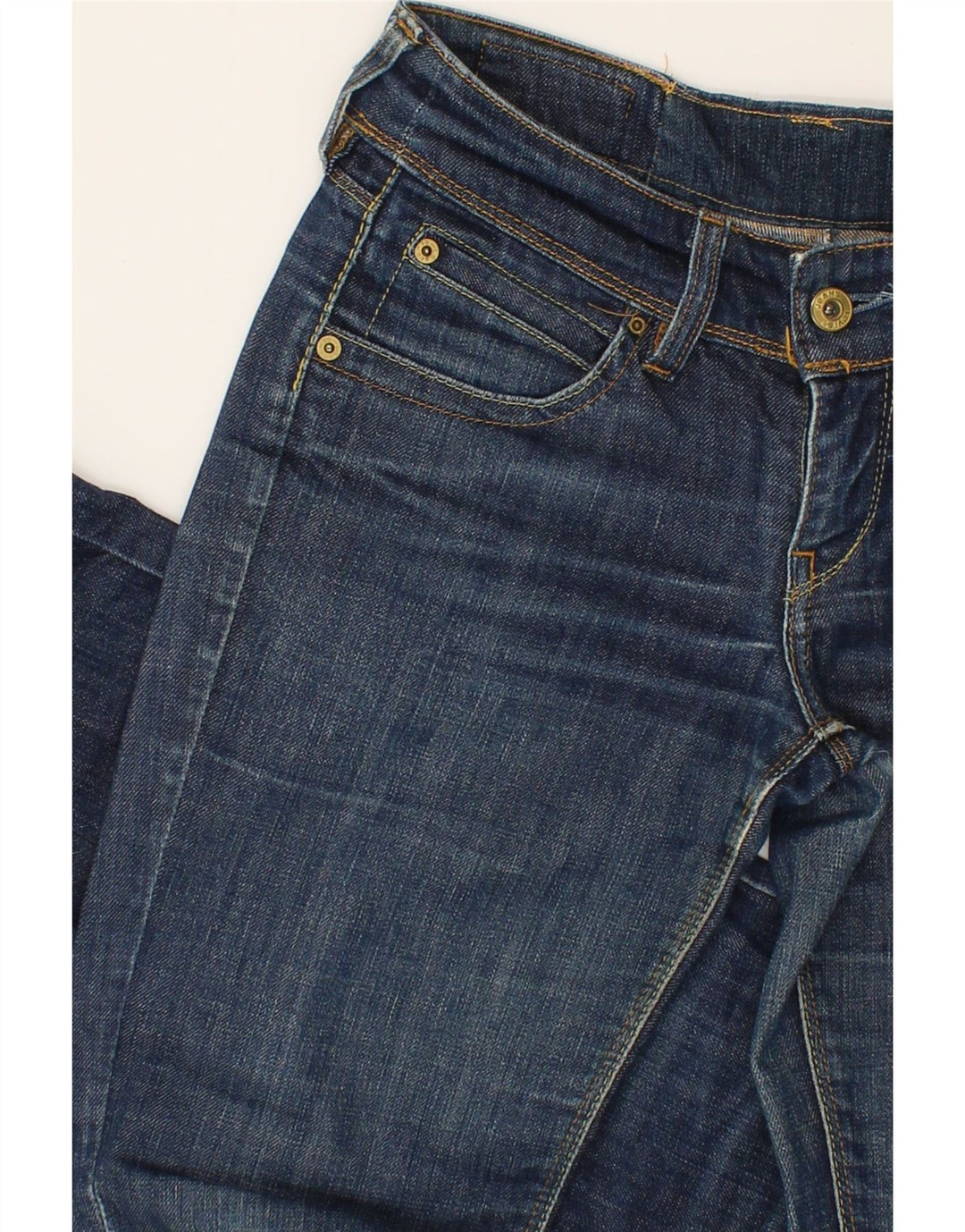 LEVI'S Womens Slim Jeans W27 L30  Blue Cotton Vintage Levi's and Second-Hand Levi's from Messina Hembry 