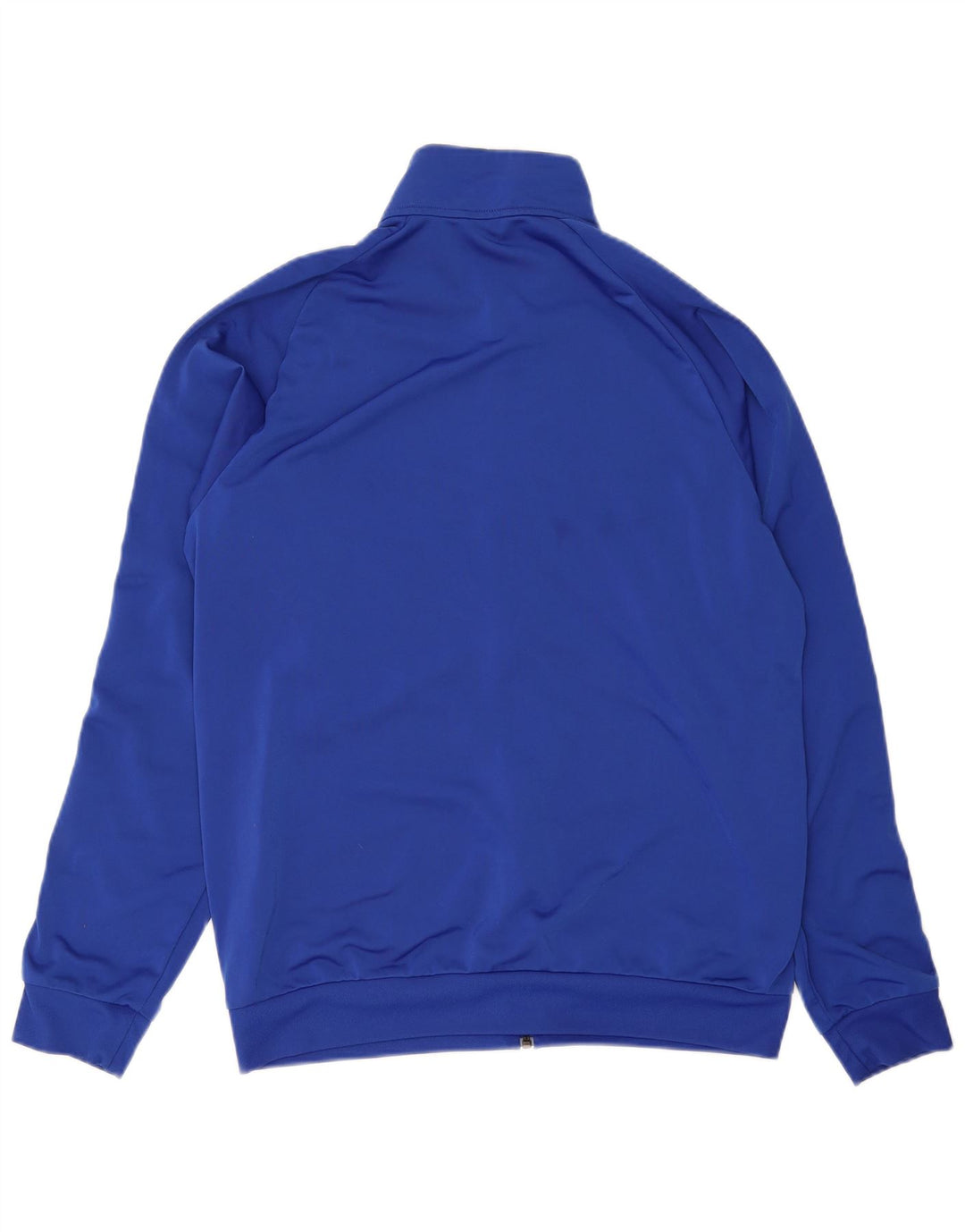 Adidas Herren-Trainingsanzug-Top-Jacke, großes blaues Polyester