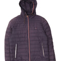 Jachetă căptușită cu glugă Tommy Hilfiger pentru bărbați UK 36 Poliester bleumarin mic