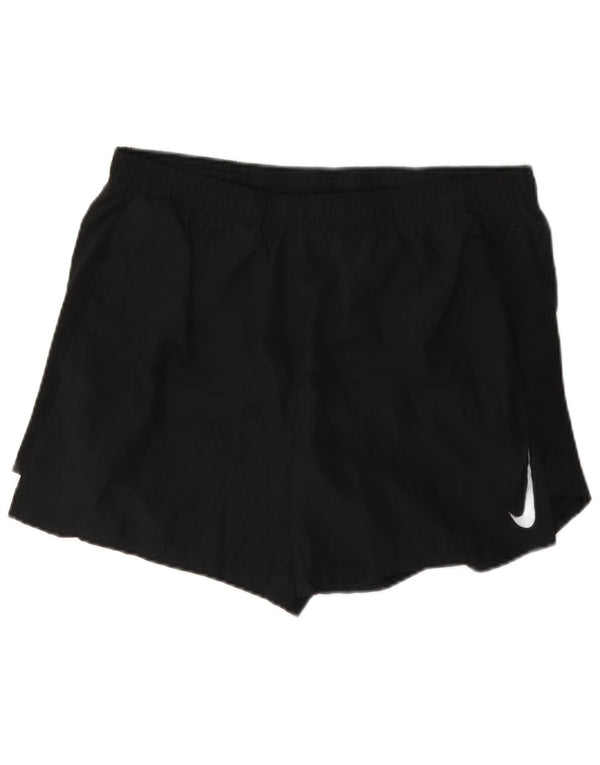 Nike Mens Dri Fit sport rövidnadrág közepes fekete poliészter