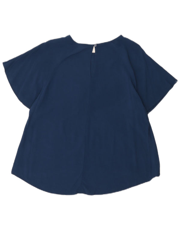Top camicetta da donna Sun68 UK 14 Viscosa blu navy medio