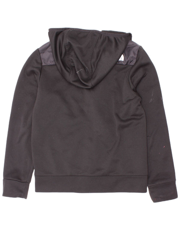 The North Face Boys Hættetrøje med lynlås 9-10 år Medium Sort Colourblock
