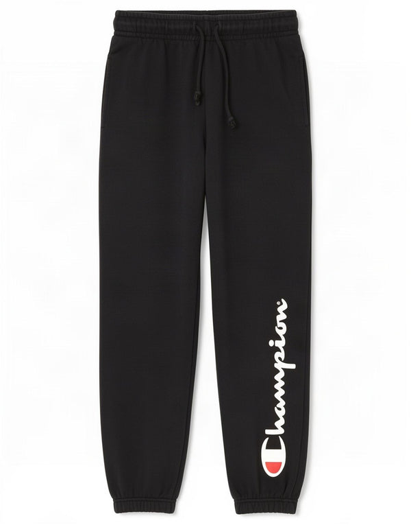 Ανδρική φόρμα Champion Graphic Παντελόνι Joggers Μικρό μαύρο βαμβακερό