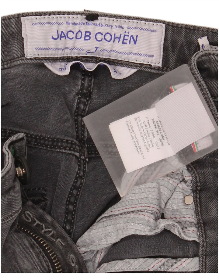 Jacob Cohen Mens Slim Jeans W31 L34 Grey Cotton