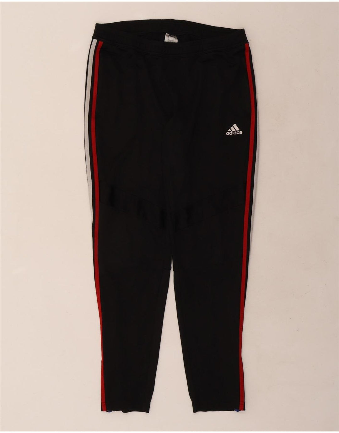 Adidas Womens Tracksuit Trousers UK 16/18 Large Black Polyester