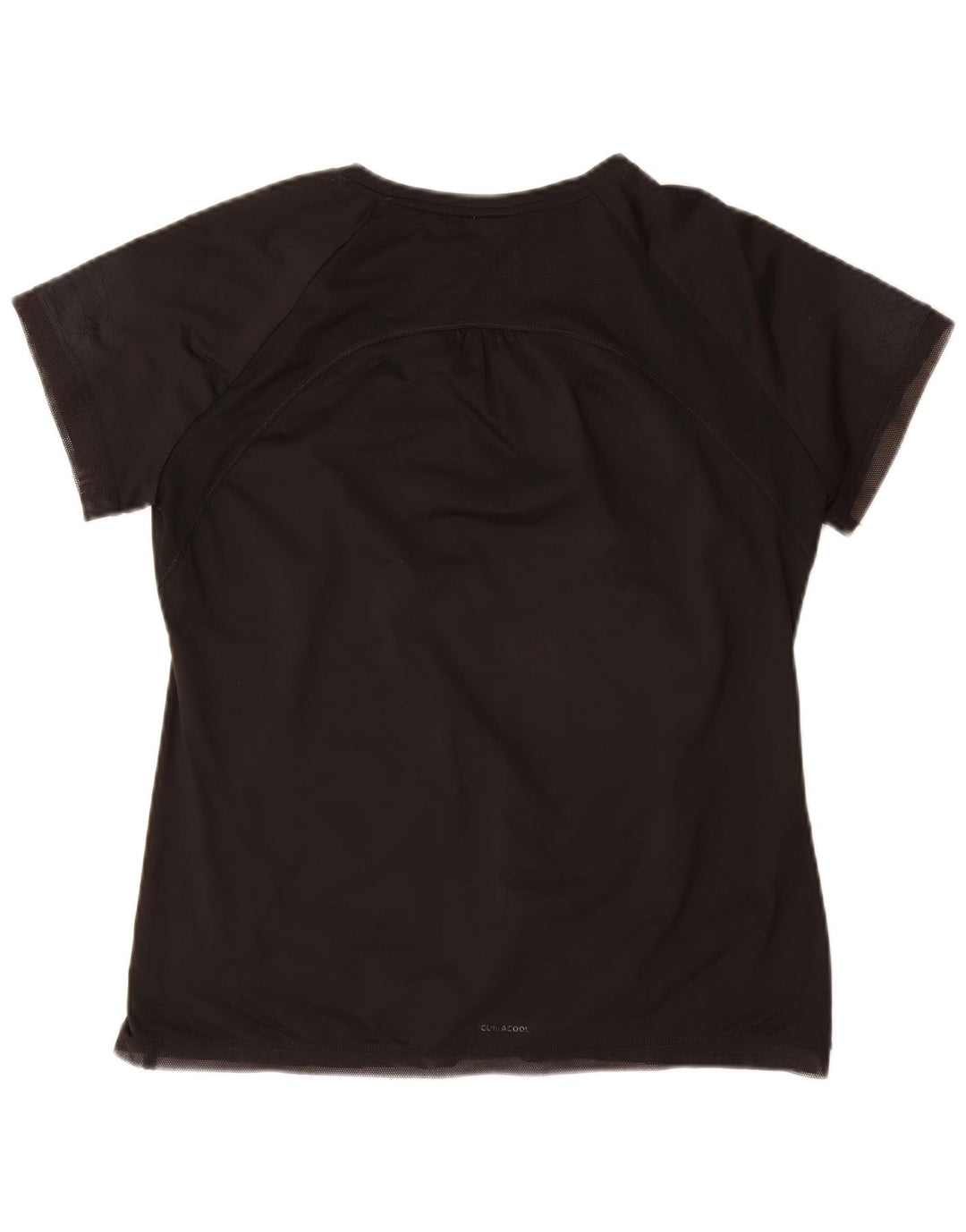 Adidas Womens Climacool T-Shirt Top UK 22 XL Black Polyester
