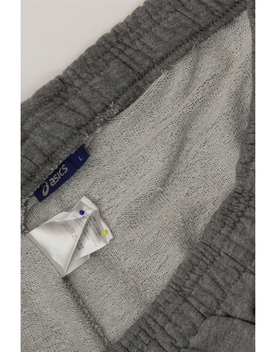 Pantaloni da tuta da uomo Asics Joggers grandi in cotone grigio