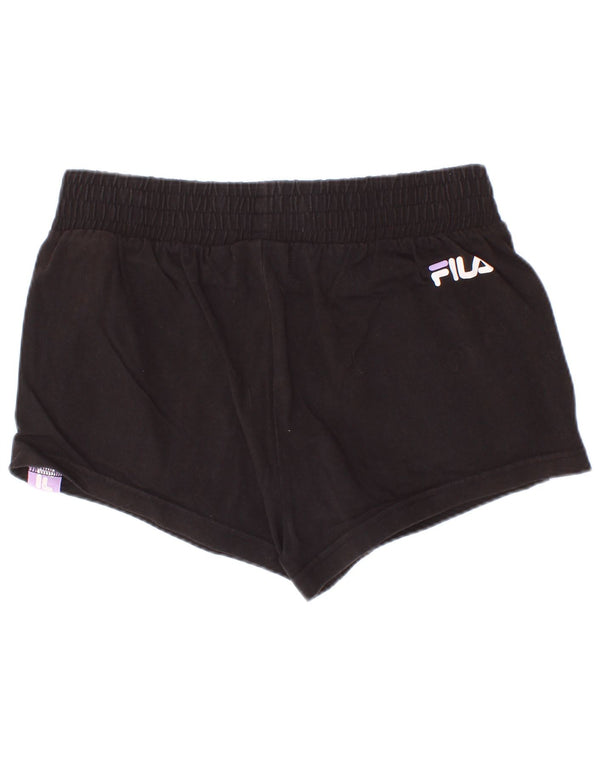 Fila Shorts deportivos con estampado gráfico para niña 11-12 años Algodón color block negro