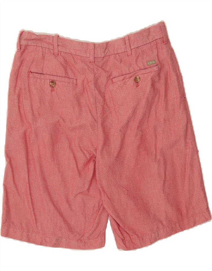 IZOD Mens Chino Shorts W32 Medium Pink Cotton Vintage Izod and Second-Hand Izod from Messina Hembry 