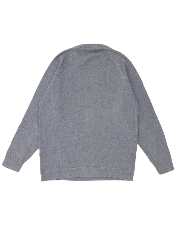 Maglione maglione girocollo da uomo Marks & Spencer blu Harbour blu medio