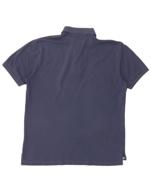 Tommy Hilfiger Mens Polo Shirt XL Navy Blue Cotton