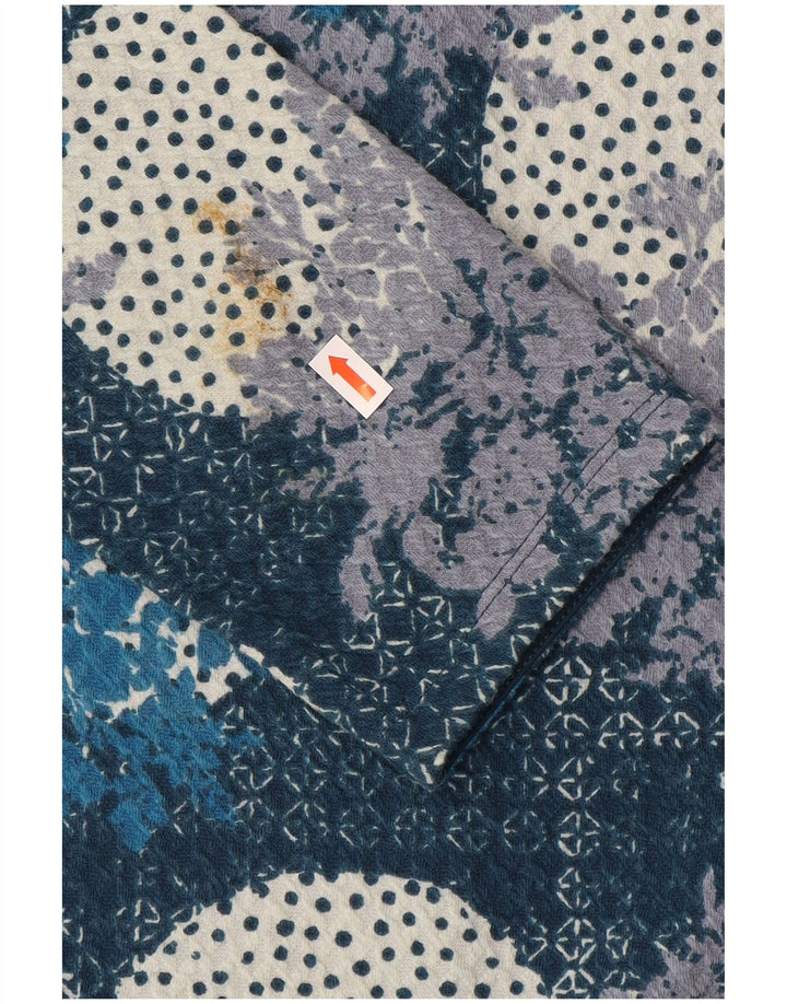 Abito a trapezio con maniche a 3/4 da donna White Stuff UK 12 Medio blu navy floreale