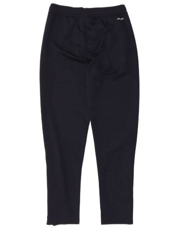 Pantalon de survêtement Adidas Garçon 13-14 ans W28 L27 Bleu Marine Polyester