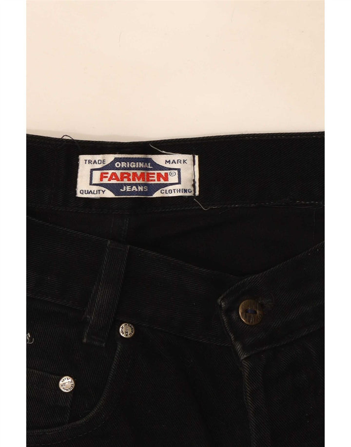 Saia feminina vintage cintura alta linha A W30 patchwork bege médio