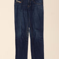 DIESEL Womens Straight Jeans W28 L28 Blue Cotton Vintage Diesel and Second-Hand Diesel from Messina Hembry 