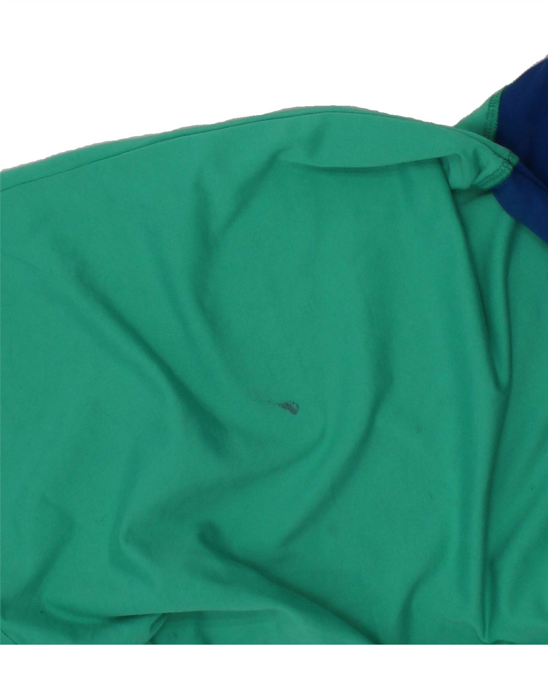 COLUMBIA Boys Top Long Sleeve 7-8 Years Small Green Colourblock Polyester Vintage Columbia and Second-Hand Columbia from Messina Hembry 