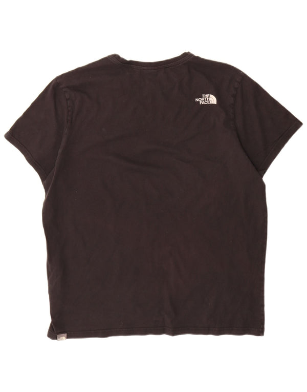 The North Face Herren T-Shirt Top XL Schwarz Baumwolle