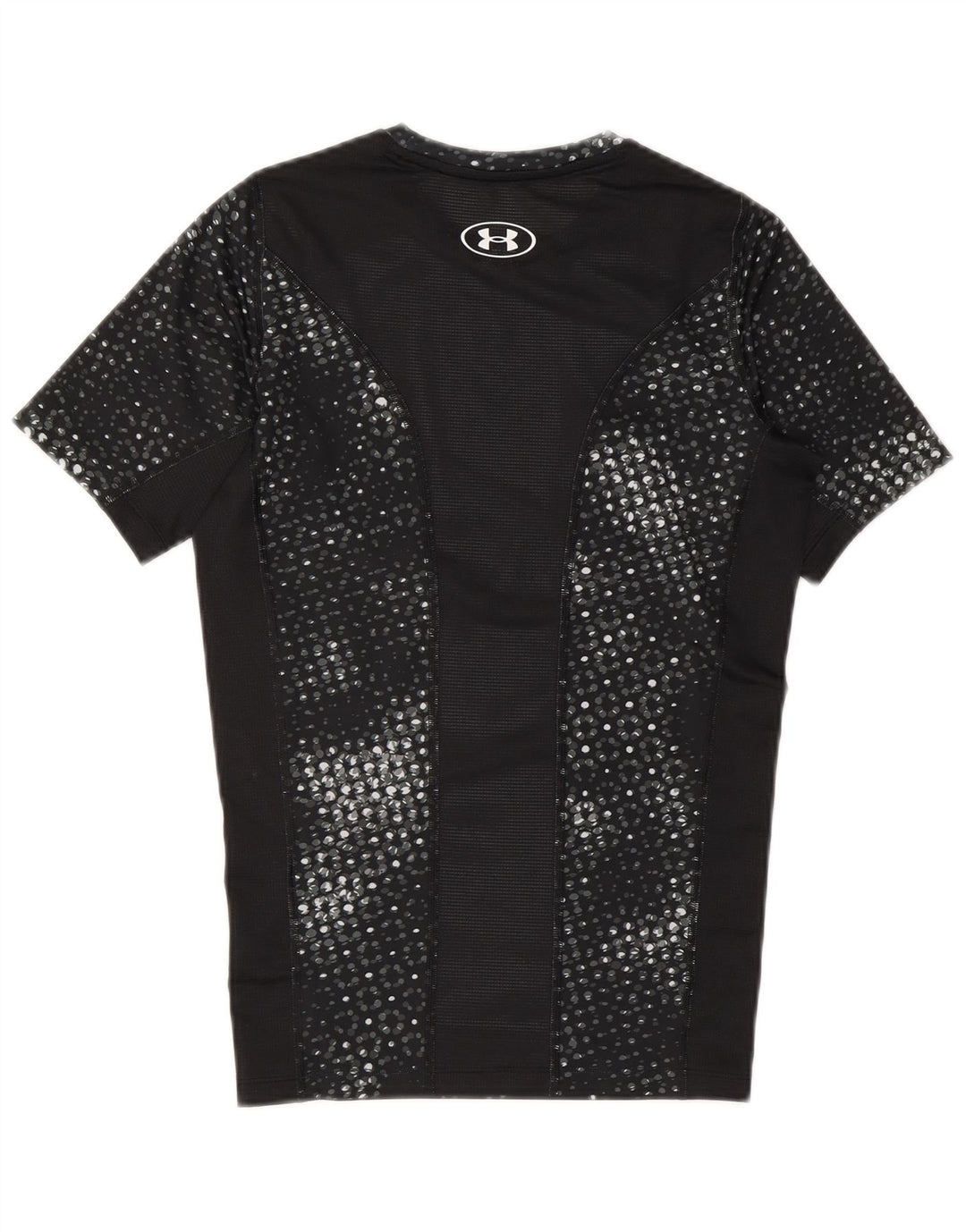 Under Armour Womens Graphic T-Shirt Top UK 12 Medium Black Polyester