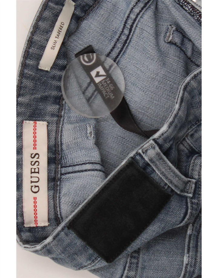 Jeans Guess Slim affusolati da uomo W34 L31 Blu