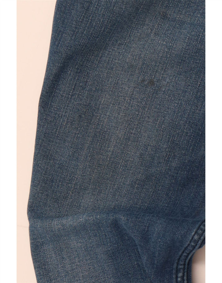 LEVI'S Mens 516 Straight Jeans W33 L34 Blue Cotton
