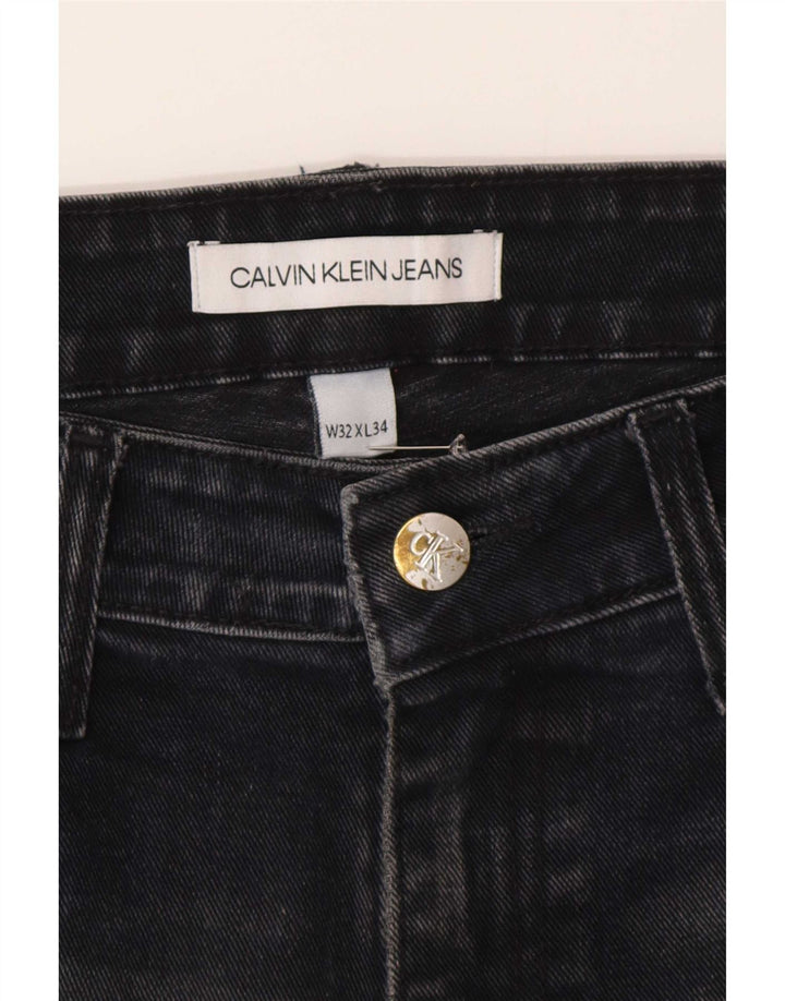 Jeans dritti da uomo Calvin Klein W32 L26 Blu Navy