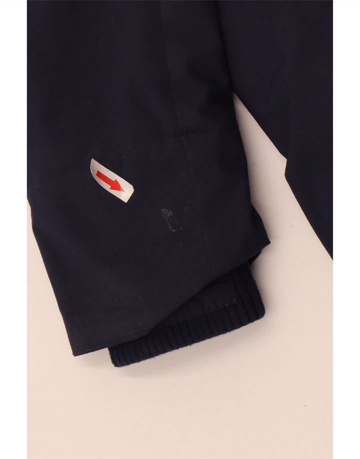 Superdry Womens Graphic Windbreaker Jacket UK 10 Small Navy Blue