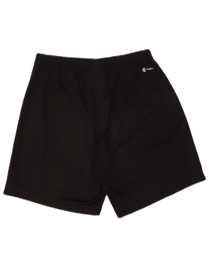 Pantaloni scurți sport Aeroready Adidas pentru bărbați, poliester mediu negru