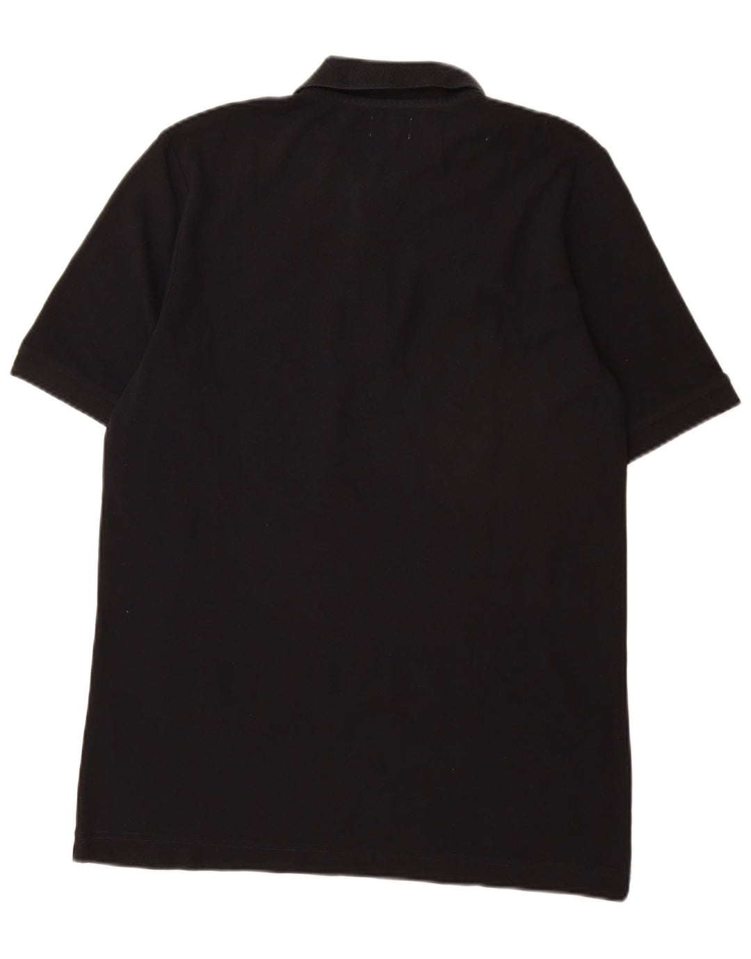 Kappa Mens Polo Shirt Large Black Cotton