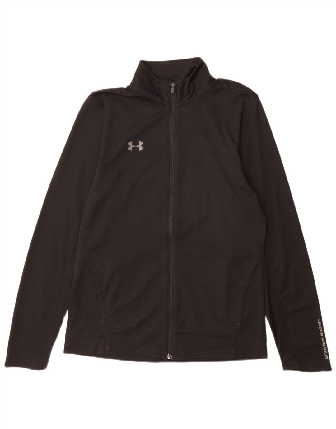 Мужская спортивная куртка Under Armour, средний черный полиэстер