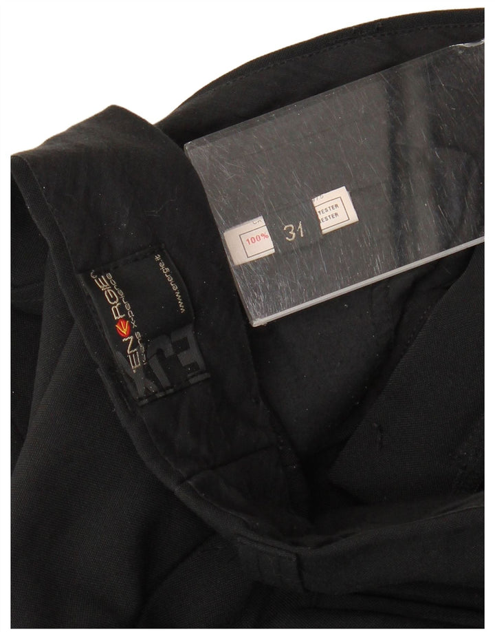 Energie Damen Bootcut Chino Hose W31 L34 Schwarz Polyester