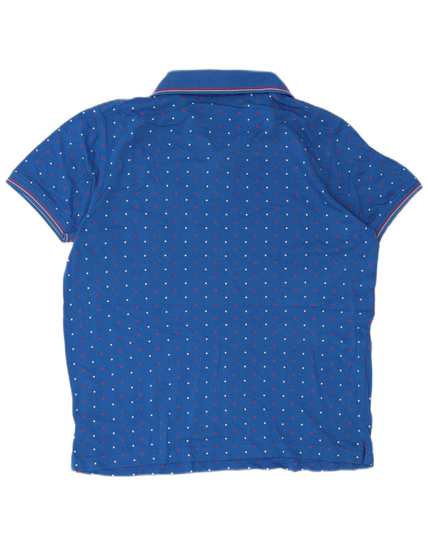 Harmont & Blaine Polo Homme XL Bleu à Pois Coton