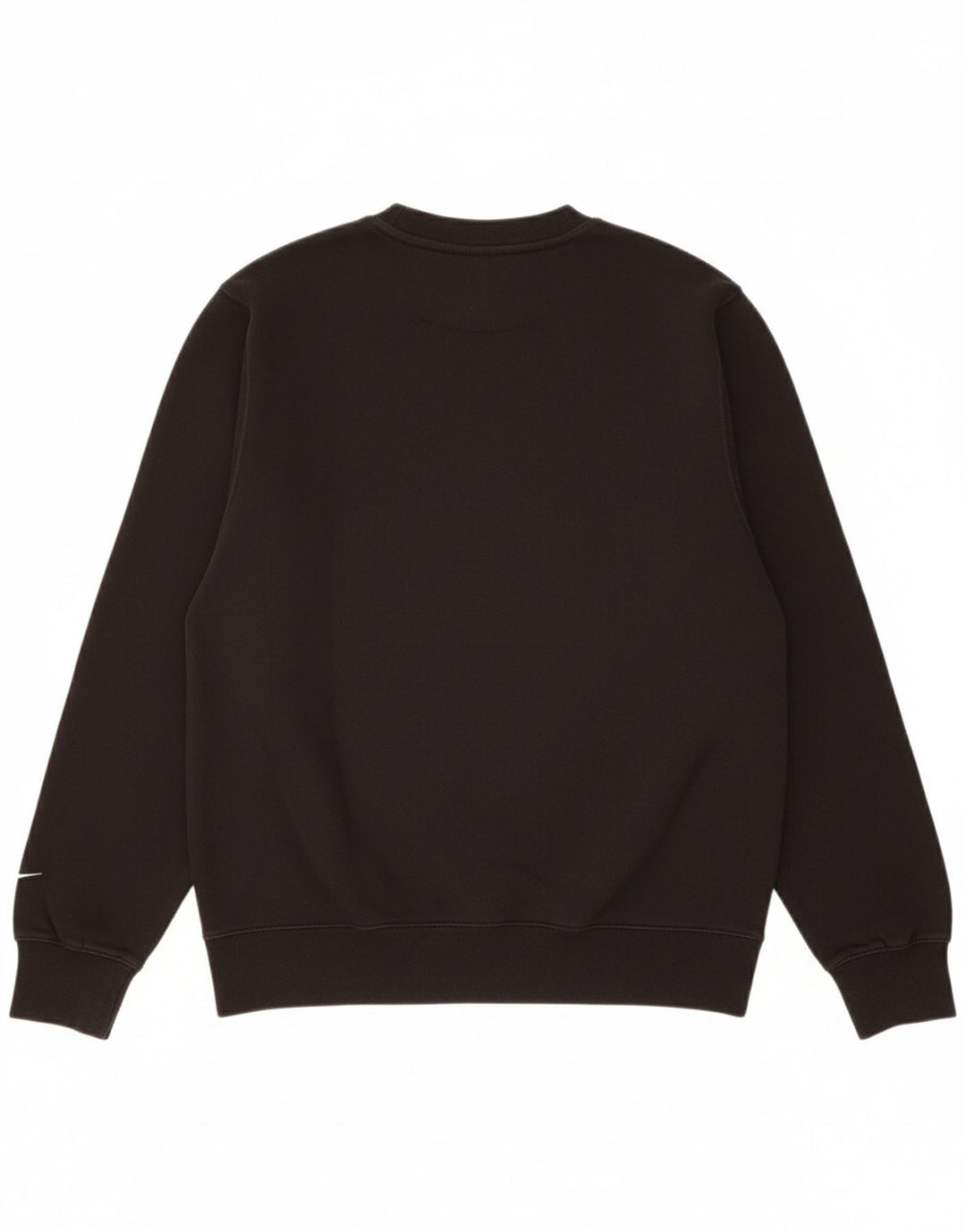 NIKE Mens Graphic Sweatshirt Jumper Medium Black Cotton
