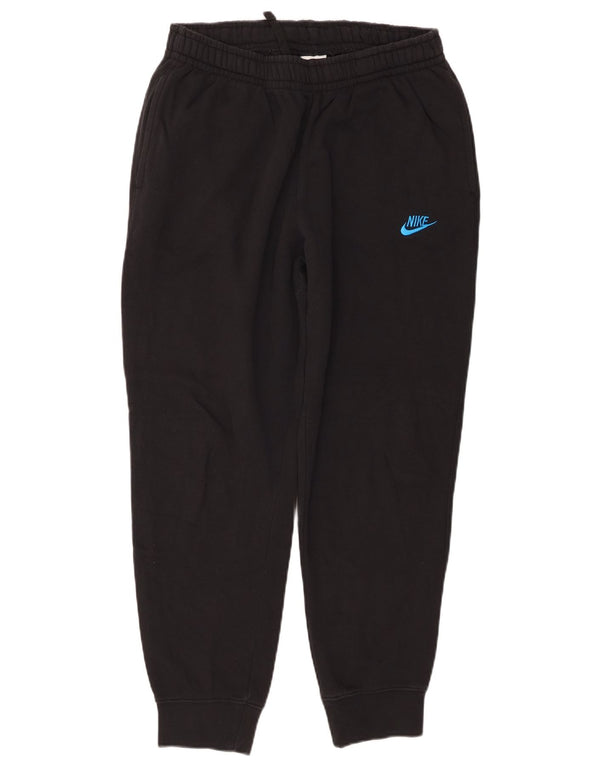 Nike Mens Tracksuit Trousers Joggers Medium Black Cotton
