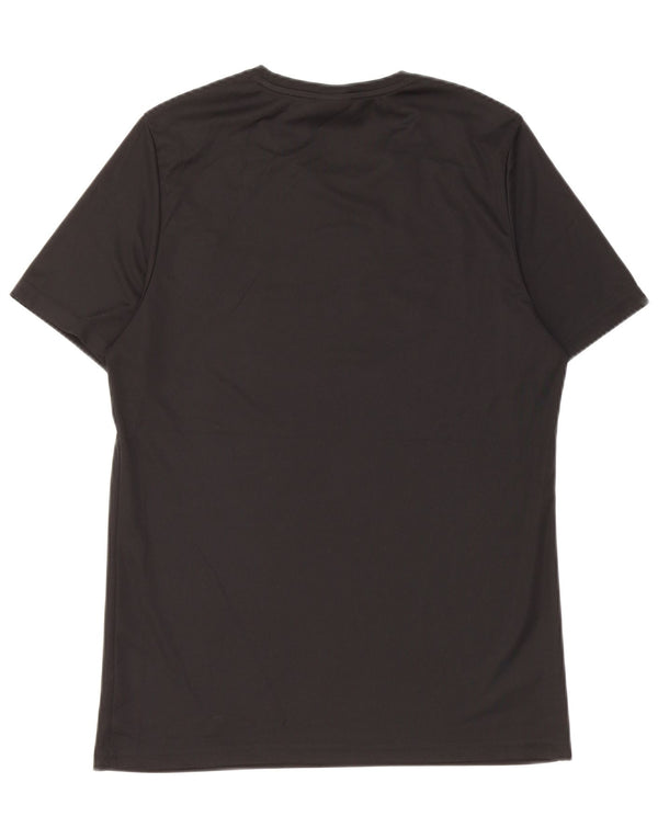 Reebok T-Shirt Graphique Homme Noir Moyen Polyester