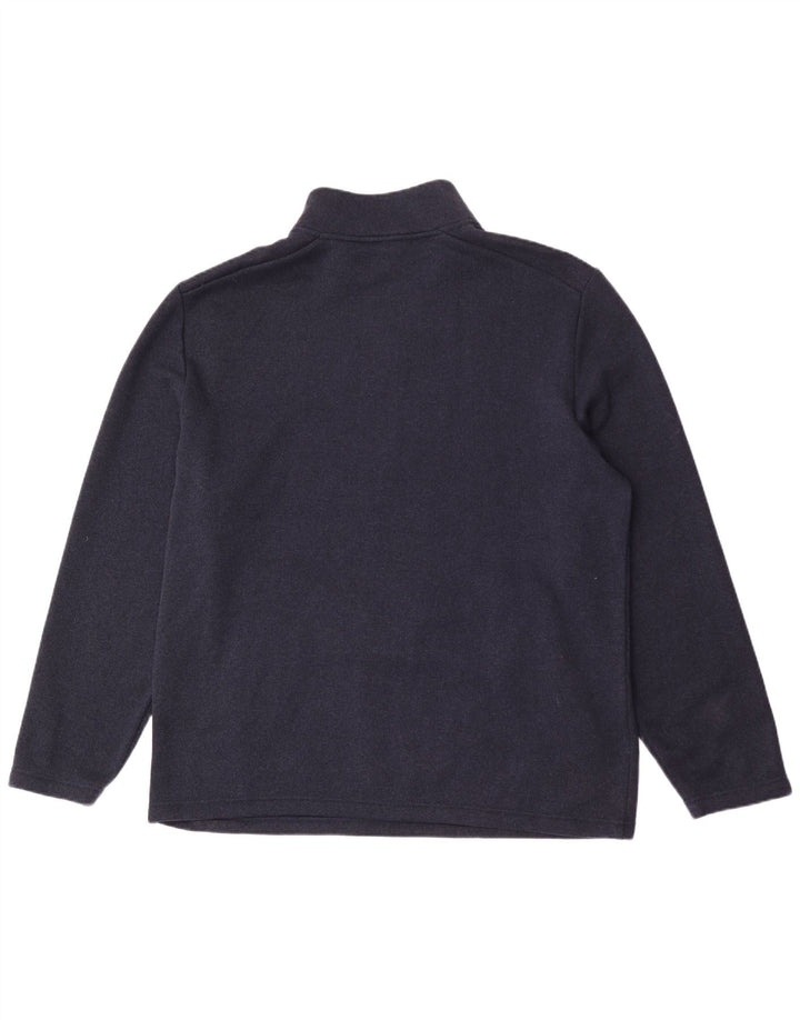 Rohan Mens Zip Neck Sweatshirt Jumper XL Navy Blue Polyester