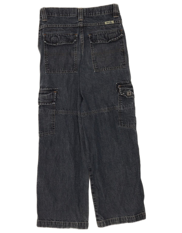 Wrangler Boys Cargo Loose Jeans 11–12 Jahre W24 L25 Blaue Baumwolle