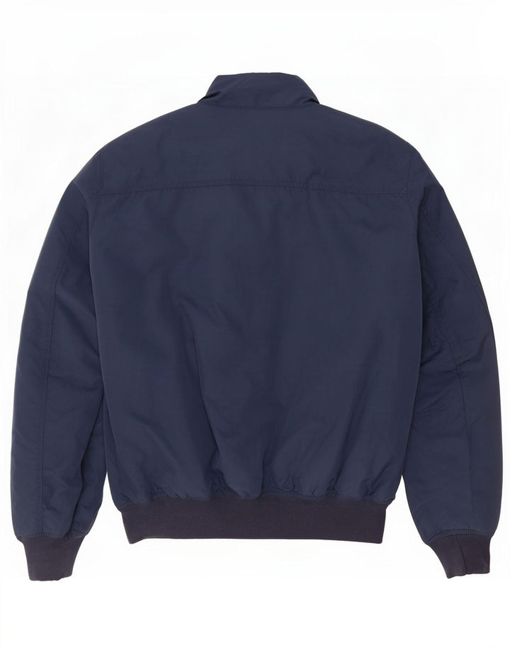 Napapijri Herren Geographic Bomberjacke UK 40 Large Marineblau Polyester