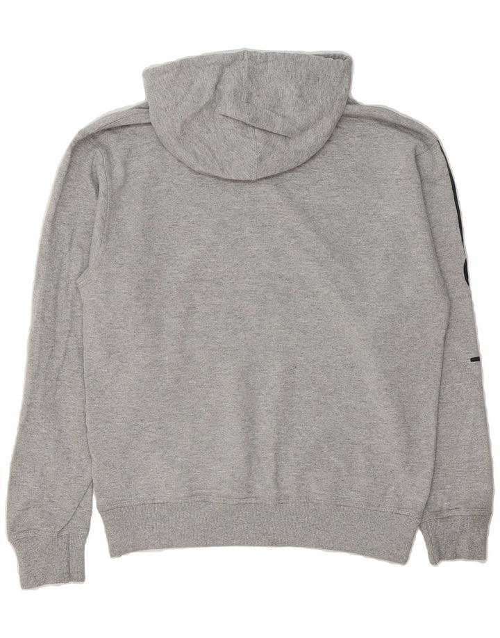 CHAMPION Mens Graphic Hoodie Jumper Medium Grey Cotton Vintage Champion and Second-Hand Champion from Messina Hembry 